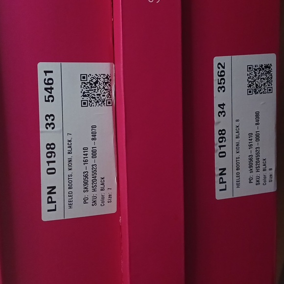 Kioni Black Heeled boots - Picture 7 of 7